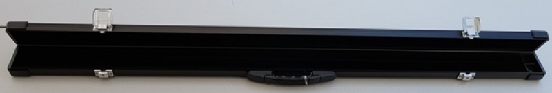 Snooker Alukoffer Peradon schwarz 3/4 geteilt